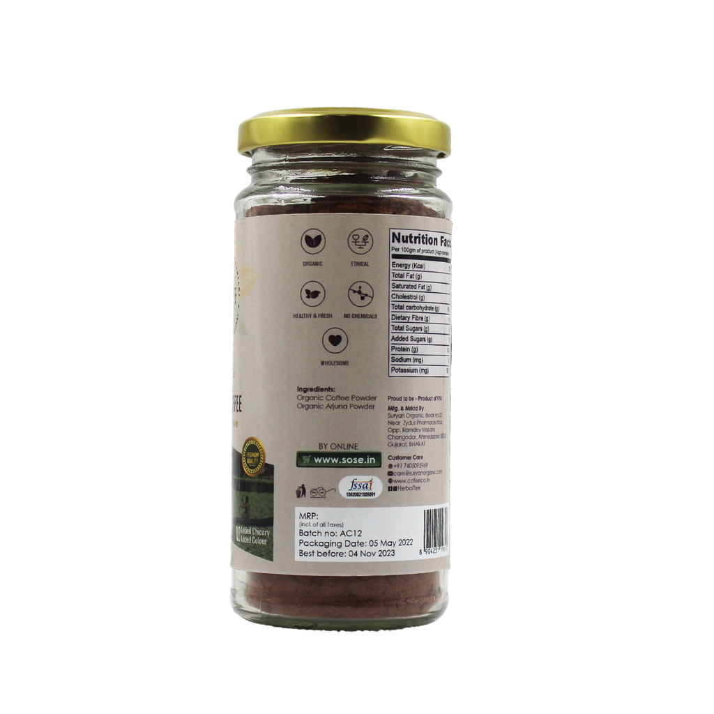 CO FEE CO Organic Arjuna Coffee 100gm