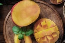 Fresh Fruit Organic Alphonso Mango Large