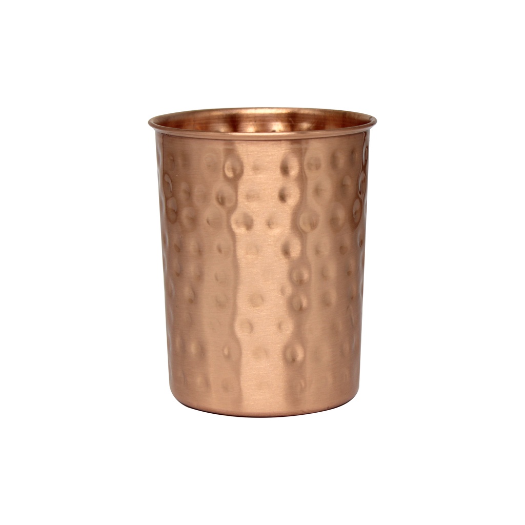 KAPITA Copper Hammered Lacquer Coated Glass 300ml