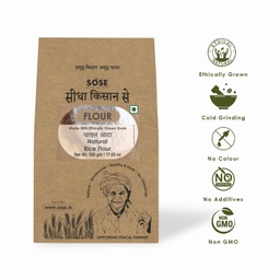 Sidha Kisan Se Organic Rice Flour 500gm