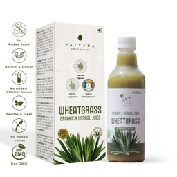 SAT Aushadh Natural Wheatgrass Juice 500ml