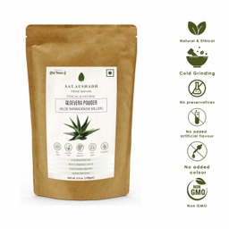 SAT VEDA Organic Aloevera Powder 100gm