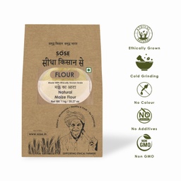 Sidha Kisan Se Natural Maize Flour (Corn) 1kg