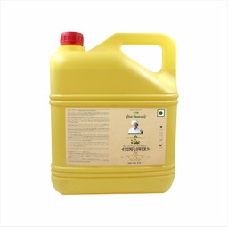 Sidha Kisan Se Organic Sunflower Oil 5ltr