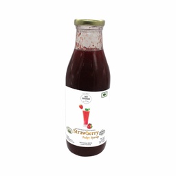 SO GOOD Natural Strawberry Pulpy Syrup 500ml