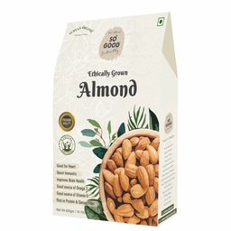 SO GOOD Organic Almond 400gm