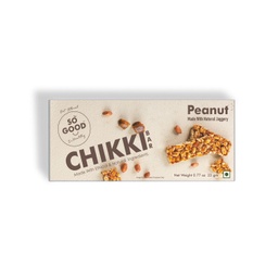 SO GOOD Peanut Chikki Bar 22gm