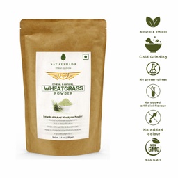 SAT VEDA Organic Wheatgrass Powder 100g