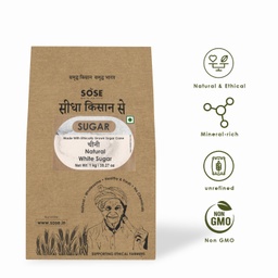 Sidha Kisan Se Organic White Sugar 1kg