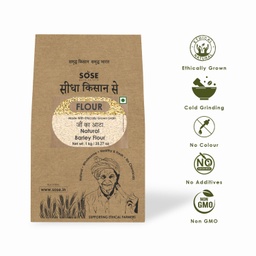 Sidha Kisan Se Organic Barley Flour (Jau) 1Kg
