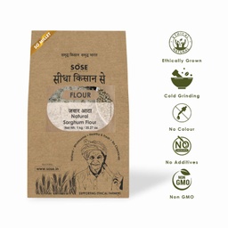 Sidha Kisan Se Natural Sorghum Flour (Jwar Atta) 1kg