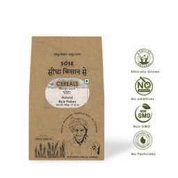 Sidha Kisan Se Organic Rice Flakes (White Poha) 500gm
