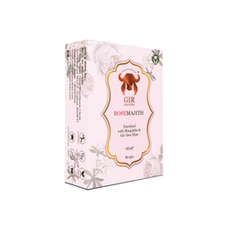 GIR Manjistha &amp; Rose Herbal Soap 80g
